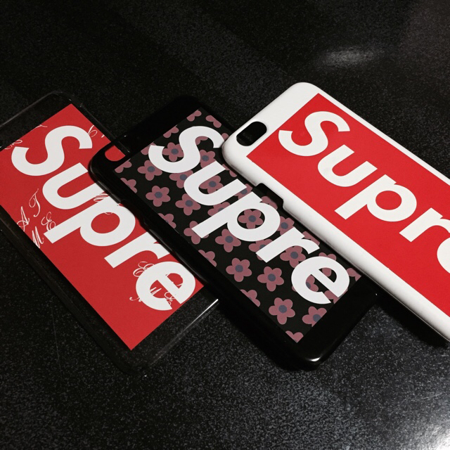 Supreme（シュプリーム）のiPhoneケースを100均のケースとステッカーで自作した！ KURO