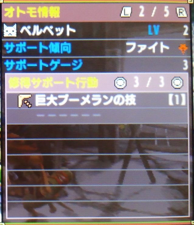 未来のブーメラン特化猫候補 モンハン活動記 雪月花