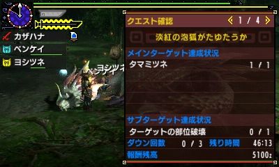 ちょっと残念 モンハン活動記 雪月花 ちょっと残念 モンハン活動記 雪月花