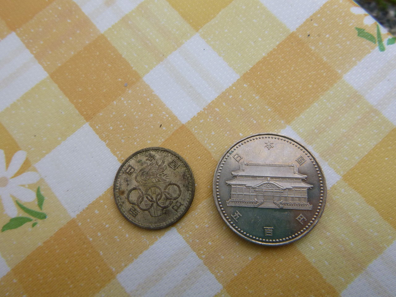 エゴノキの実をついばむ鳥。東京五輪記念コイン。田舎cafeおそらゆき。ハロウィン企画。リアルかかしの里山。 : つりのあとも、楽しい！ 湯来つり堀。