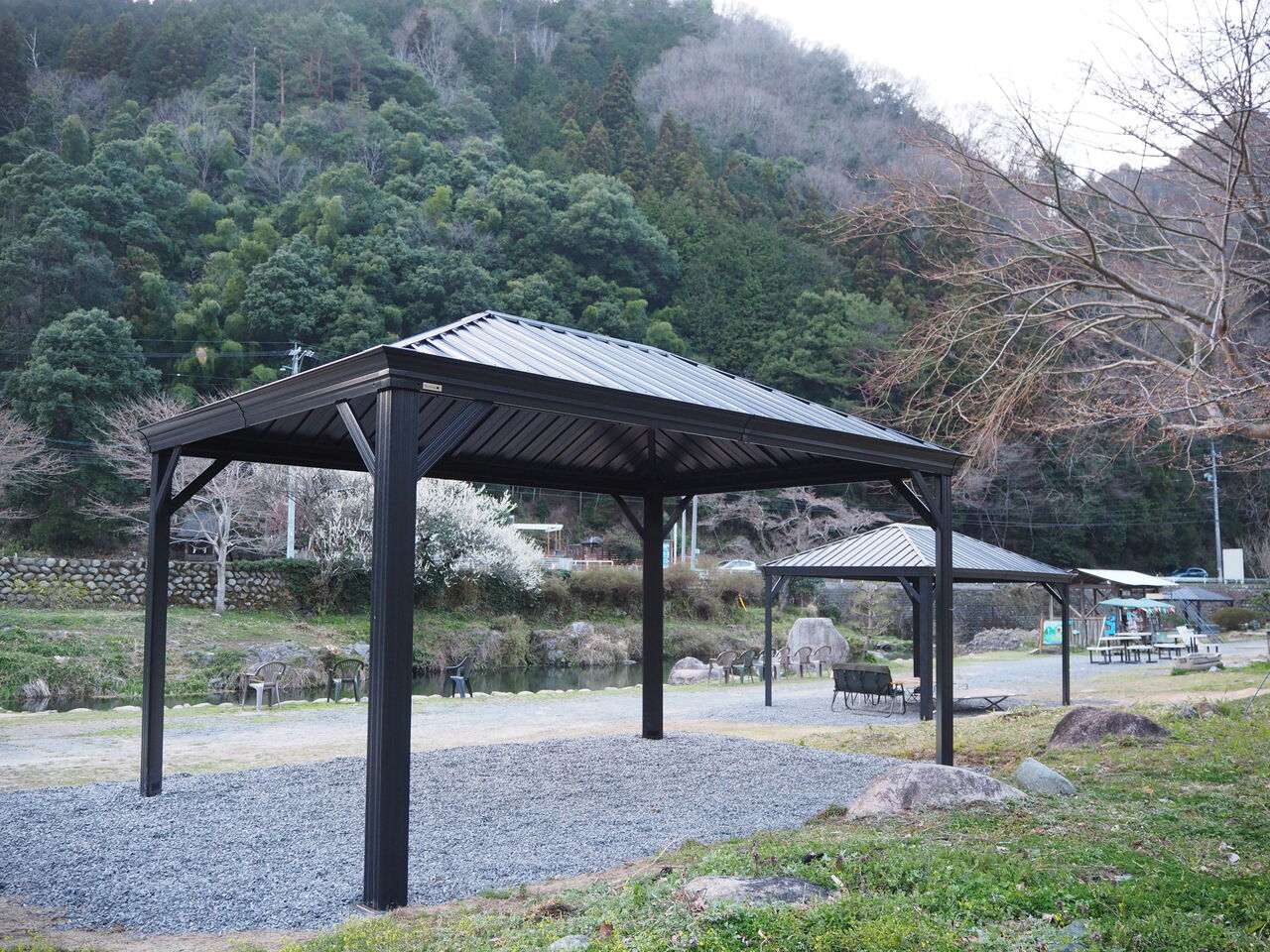 いろいろあったけど コストコのガゼボ3号できました つりのあとも 楽しい 湯来つり堀 いろいろあったけど コストコのガゼボ3号できました つりのあとも 楽しい 湯来つり堀