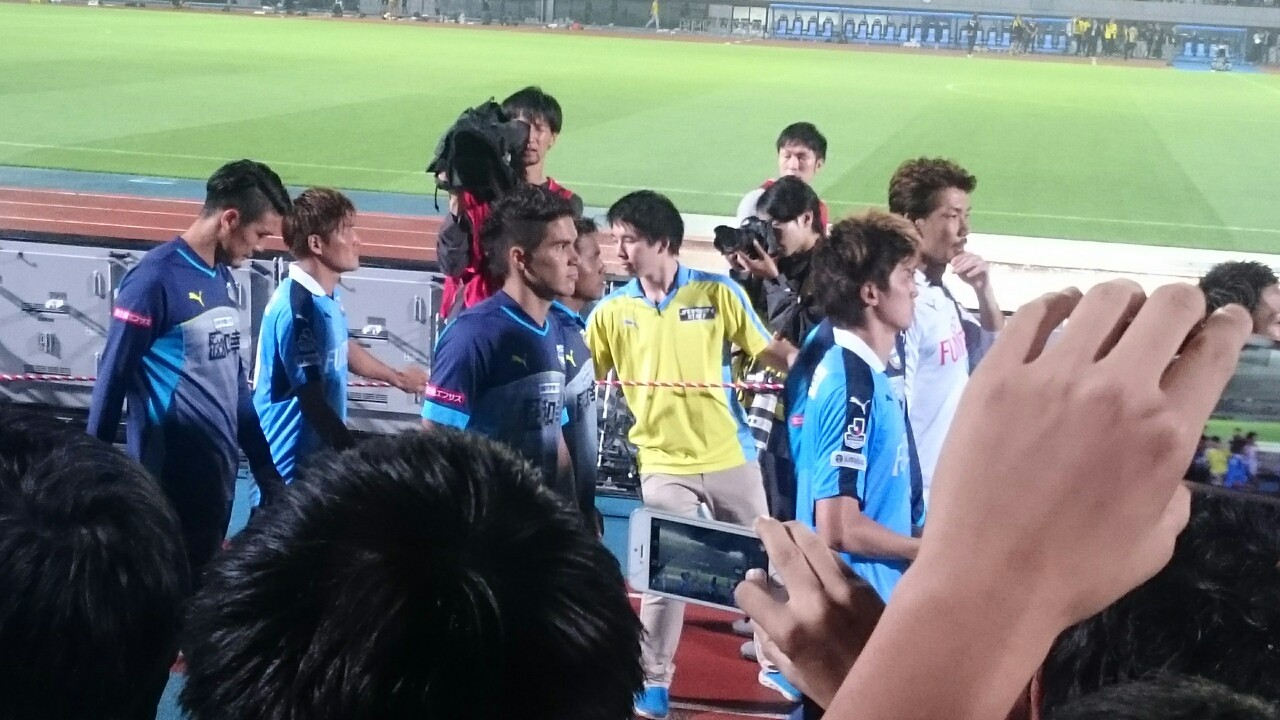 川崎フロンターレvsボルシアドルトムント観戦 続たまプラーザ日記 川崎フロンターレvsボルシアドルトムント観戦 続たまプラーザ日記
