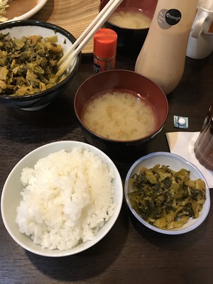 ハンバーグこが 野菜炒め (4)