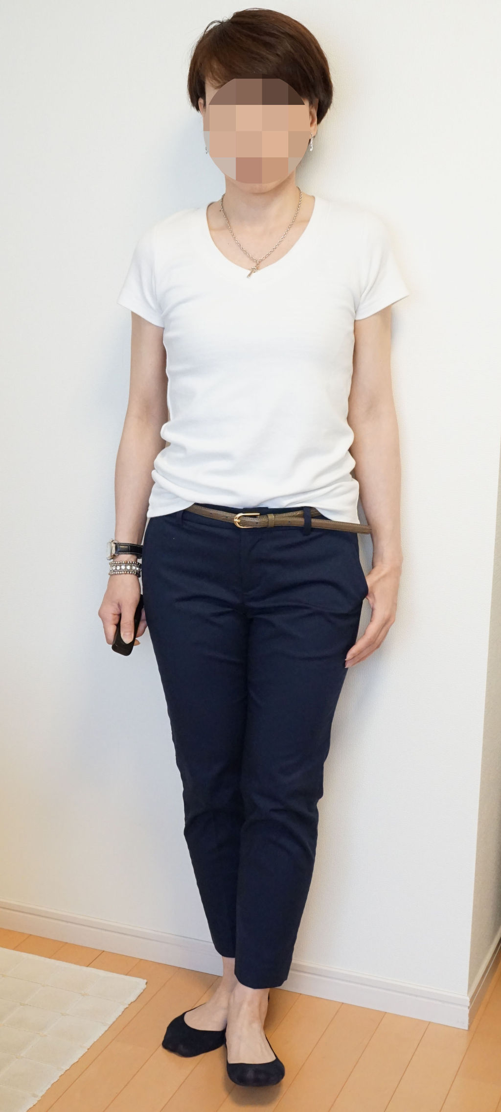 ユニクロ ストレッチクロップドパンツをお試し購入 : ゆきだるま日記 ユニクロ ストレッチクロップドパンツをお試し購入 : ゆきだるま日記
