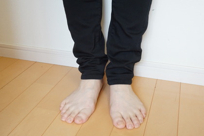 しまむら 素肌涼やかパンツ黒 (9)