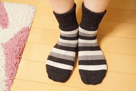 あかのれん 靴下3