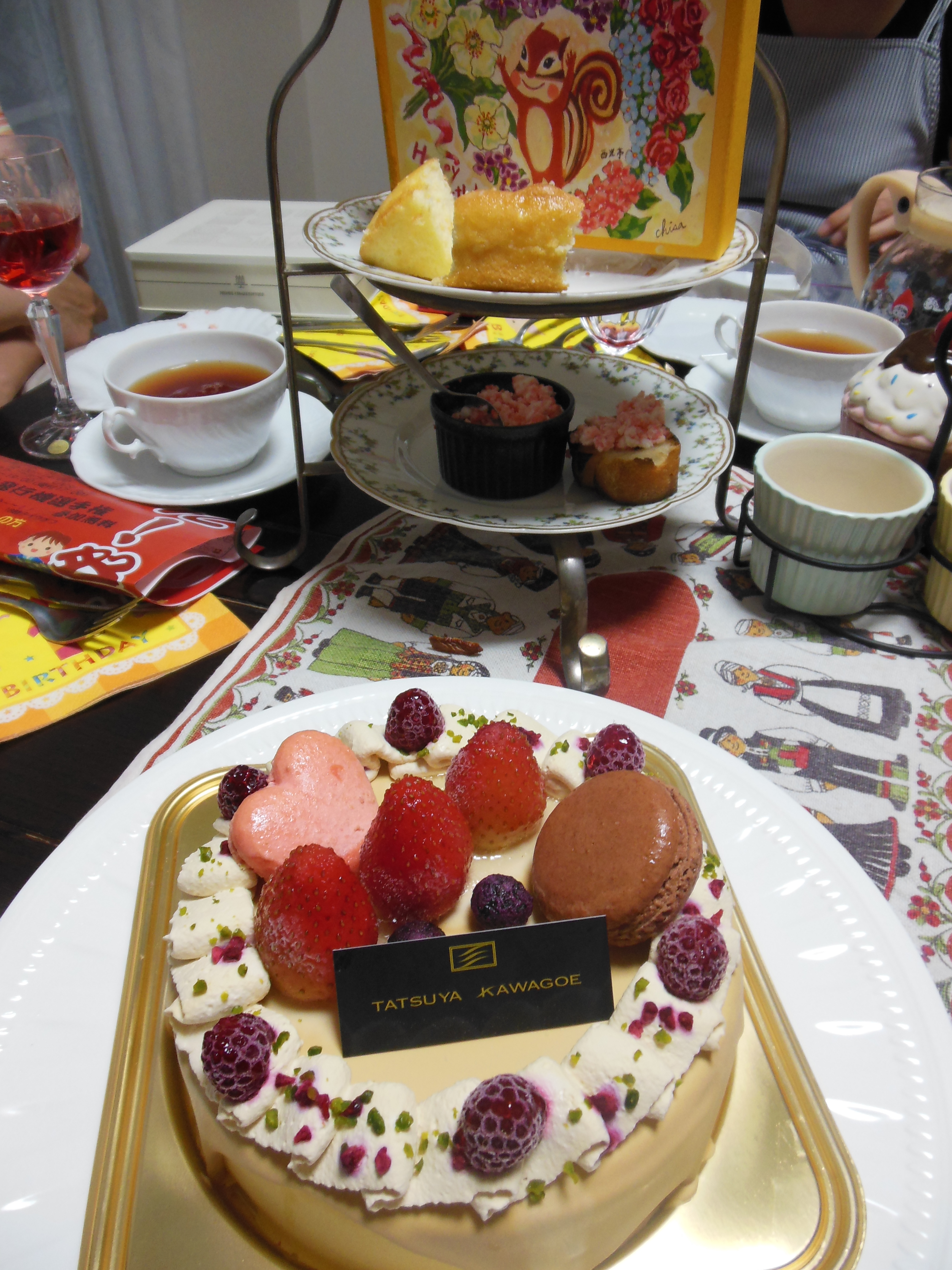誕生日ケーキはtatsuya Kawagoe Yuki の Sweets Diary