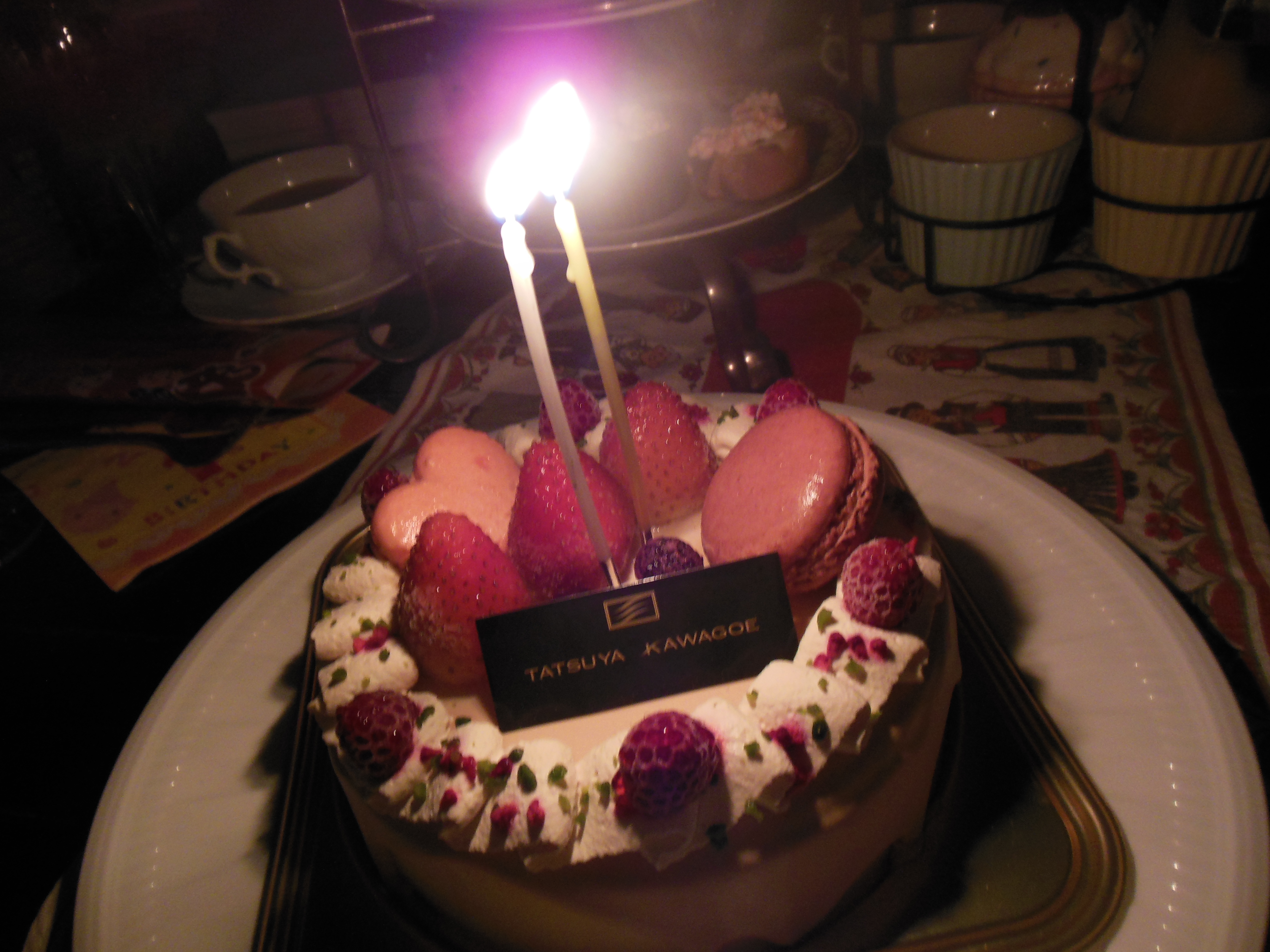 誕生日ケーキはtatsuya Kawagoe Yuki の Sweets Diary