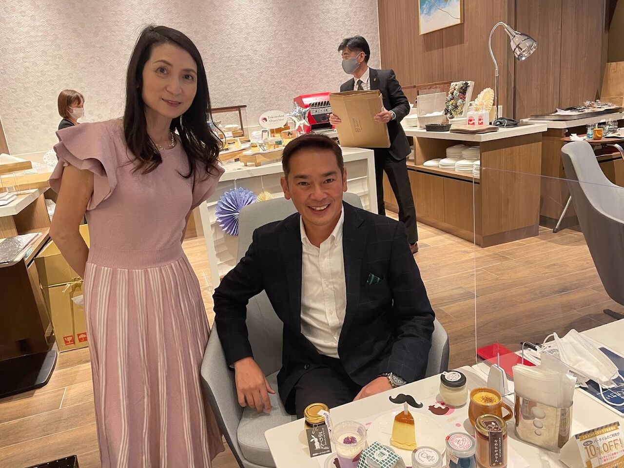 続々ニュースに プリン専門通販サイト ときめく プリン お取り寄せ 大阪記者会見 メディア発表会 Yuki の Sweets Diary