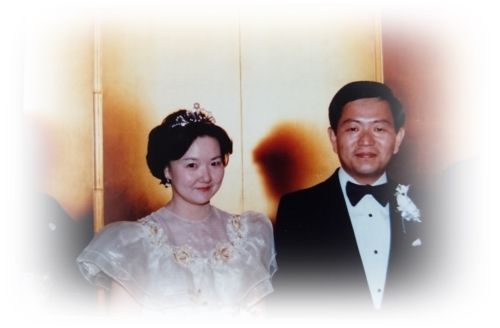 姪っ子の結婚式 花すみれ