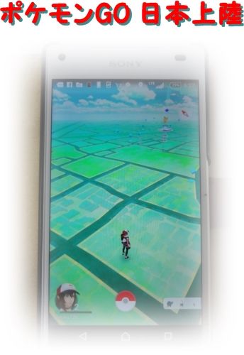 ポケモンgo 日本上陸 花すみれ