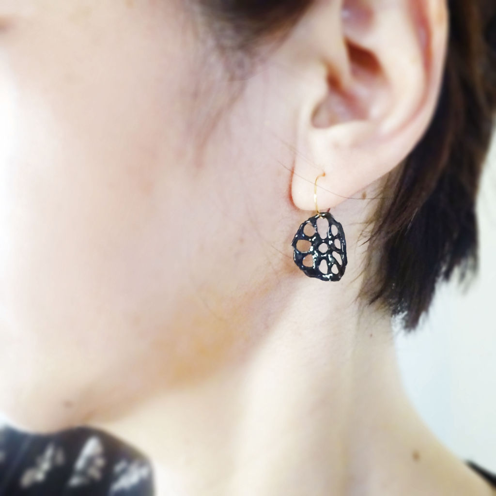 レンコンのピアス作りました 日々 花咲くパレット