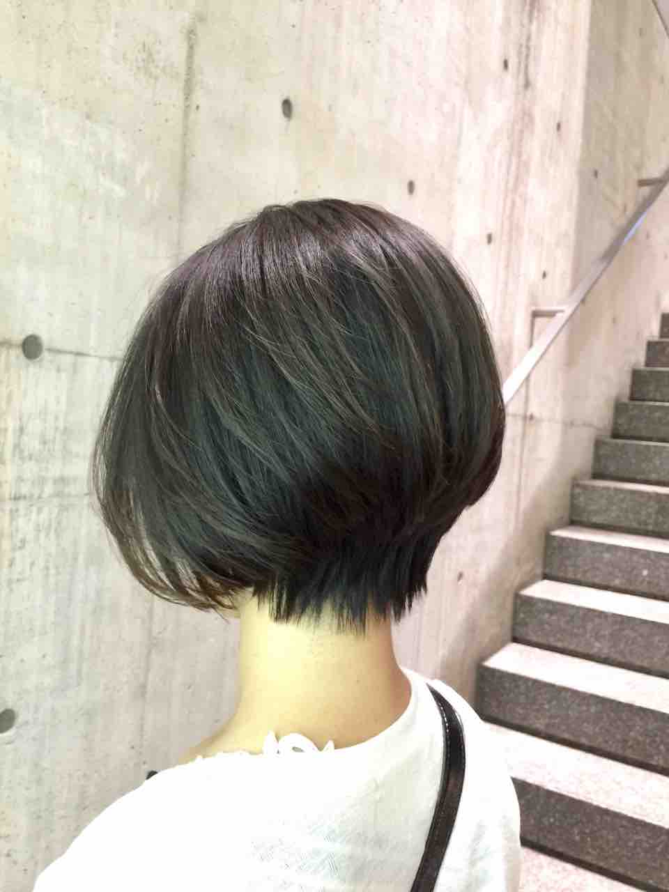 ショートカット 前下がりショートボブ 藤巻巡日人のblog