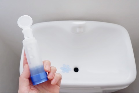 【ラク家事】「トイレの水受け」の水垢対策！考えました