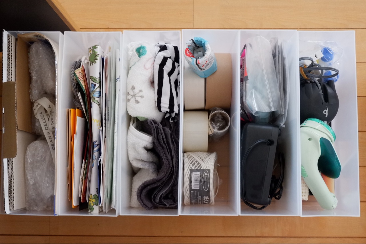 無印良品ファイルボックスを使って＊出し入れしやすい収納