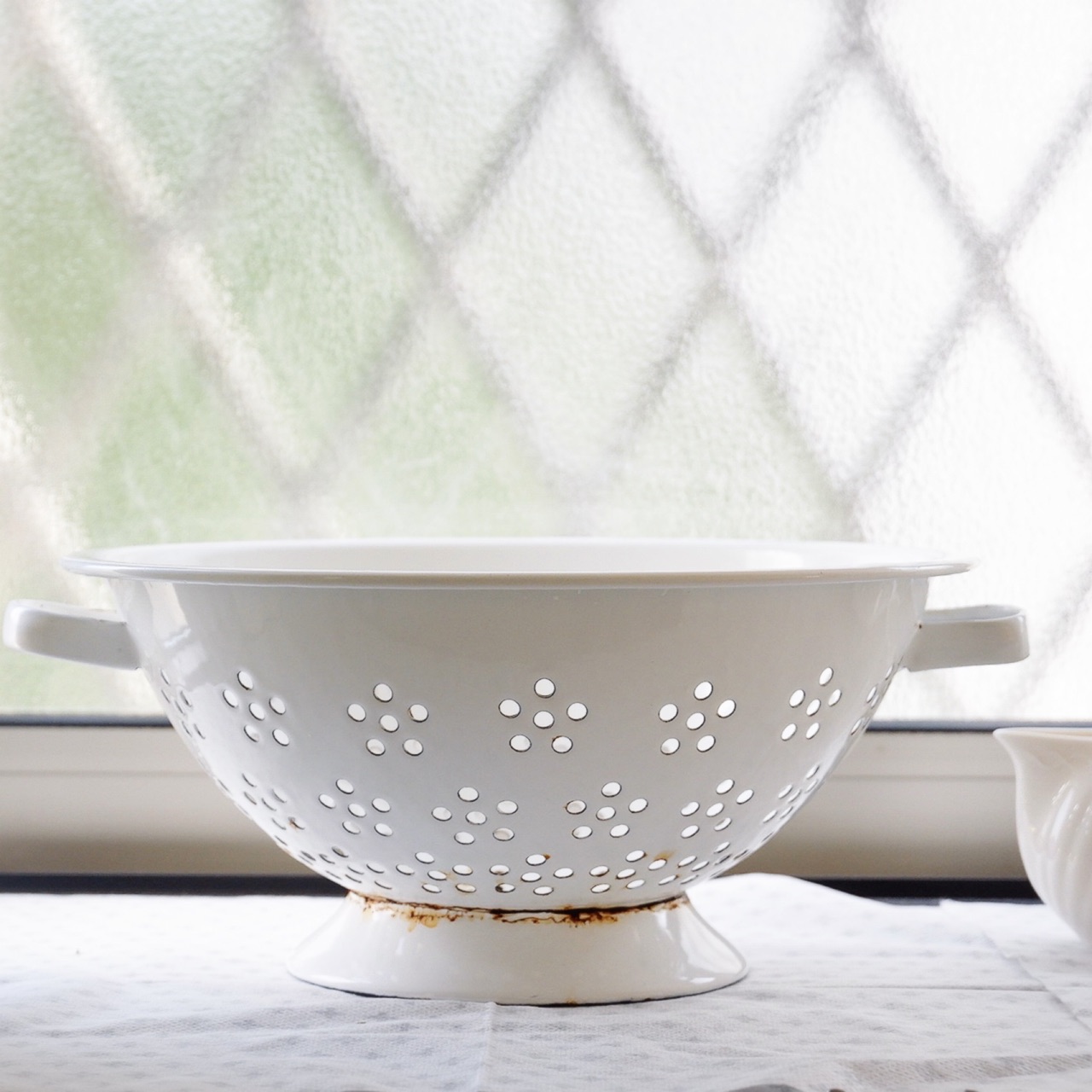 水切りかごを、トレーからコランダーへ : ゆとりあるシンプルな暮らし