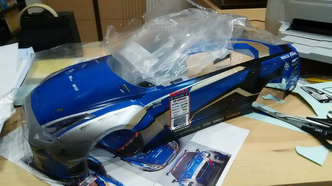 ヨコモ GReddy R35 ボディ