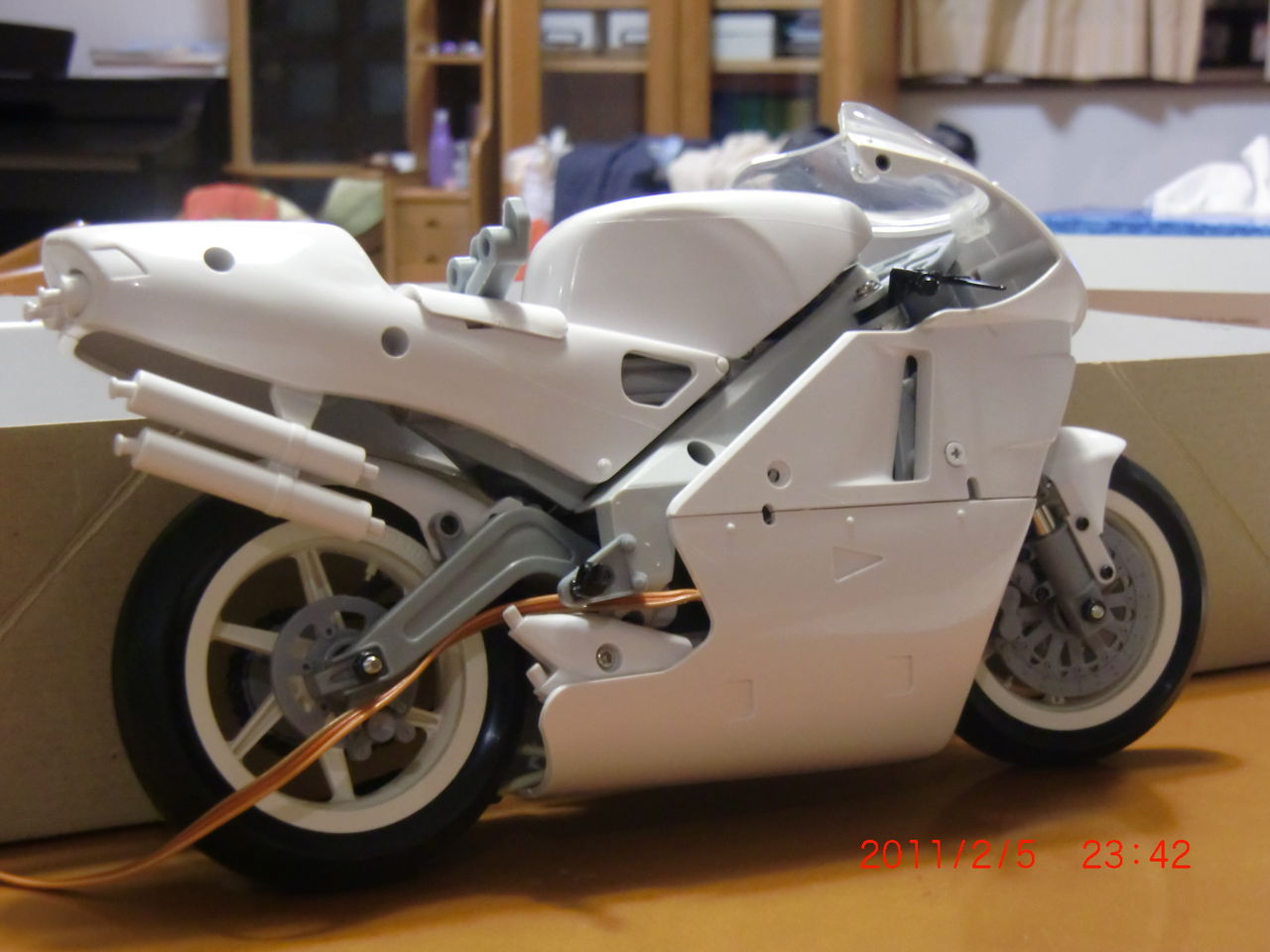 京商ハングオンレーサーNSR500 : なんとなくラジコン飛行機