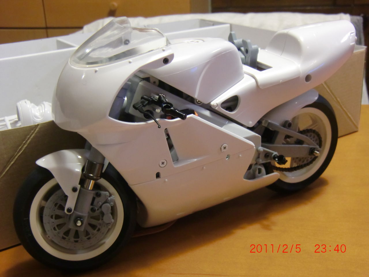 京商ハングオンレーサーNSR500 : なんとなくラジコン飛行機