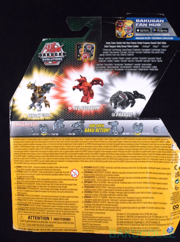 Pygatrix Monkey パイラス・ネオ・ペガトリクス PYRUS NEO PEGATRIX 火属性 STARTER PACK : 爆丸コレクション