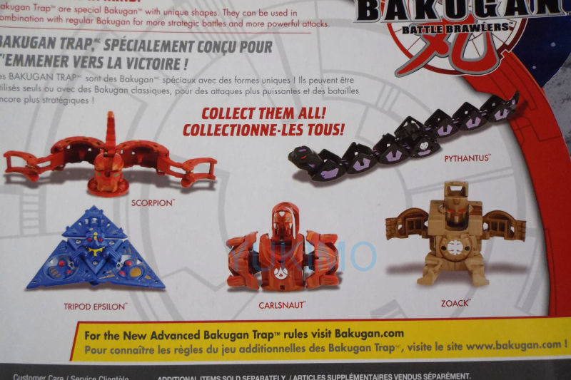bakugan trap scorpion