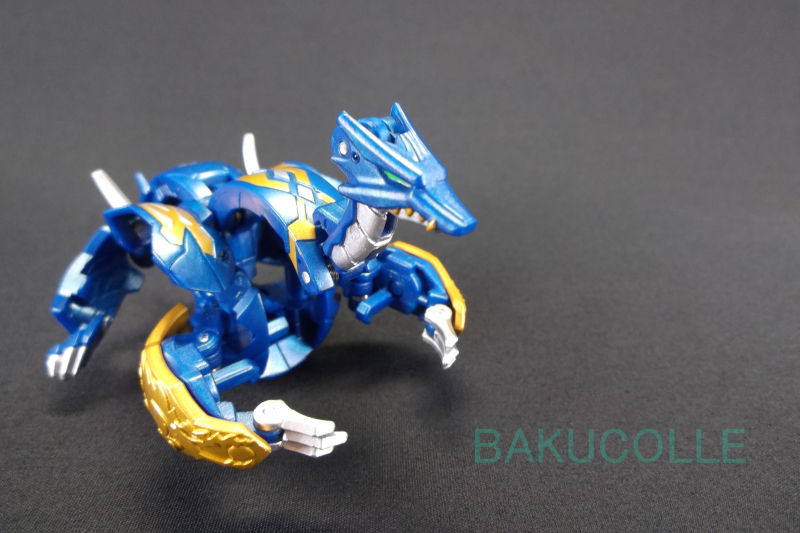 爆丸　蒼ジンリュウ　爆スロン限定品 美品/爆スロン限定品】爆丸 蒼ジンリュウ 【ギフジンリュウ