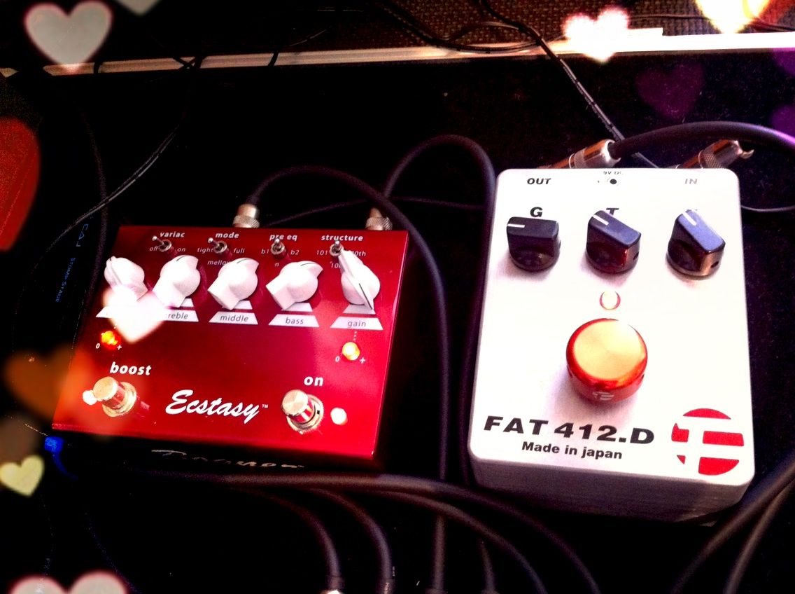 FAT 412.D オーバードライブ ブースター FAT 412.D オーバードライブ ブースター