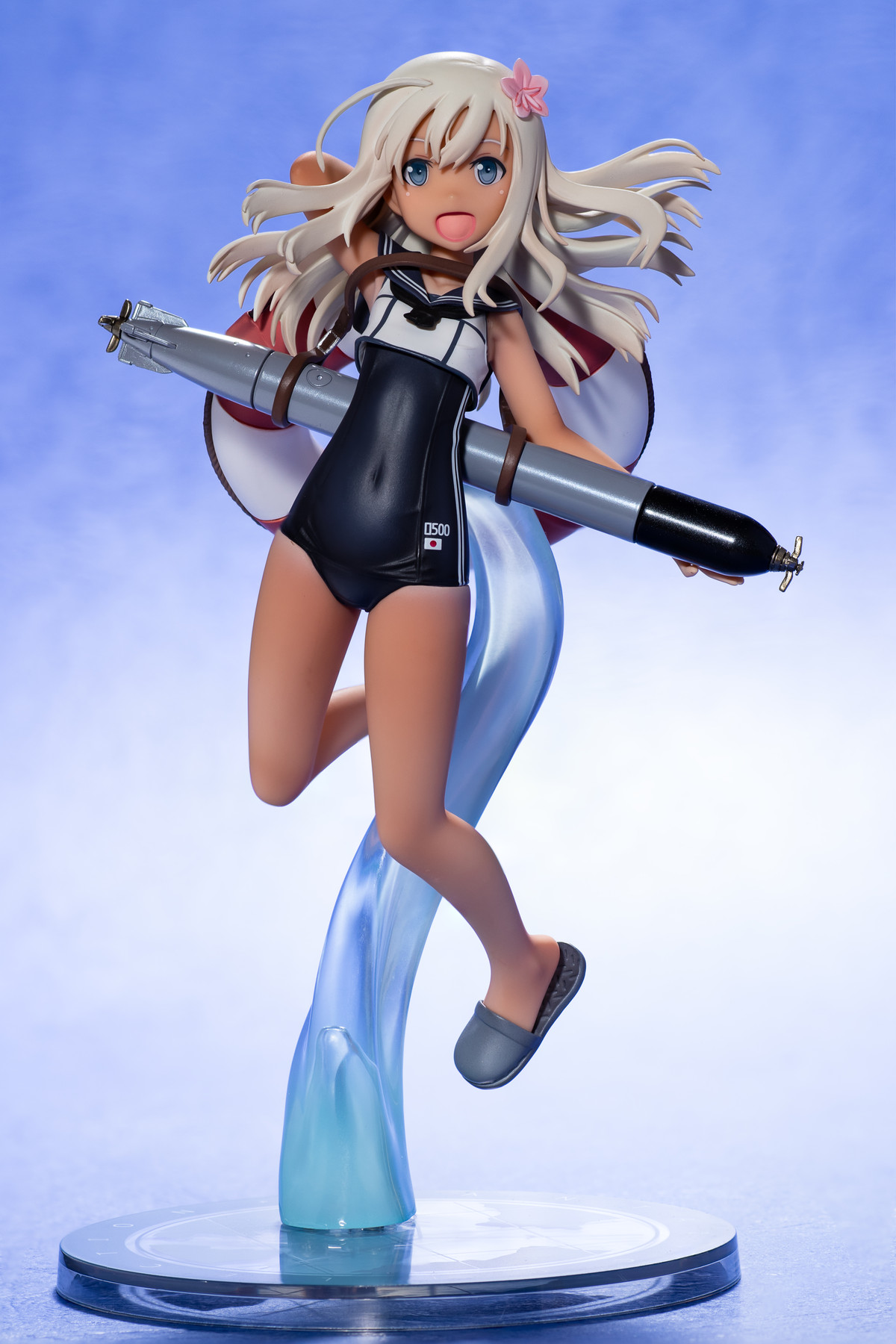 艦隊これくしょん 艦これ 呂500 フィギュアレビュー 雪の降る空に
