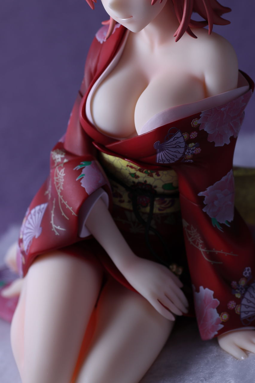 由比ヶ浜結衣 着物Ver.1/6 フィギュアレビュー : 雪の降る空に