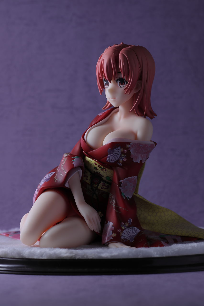由比ヶ浜結衣 着物Ver.1/6 フィギュアレビュー : 雪の降る空に