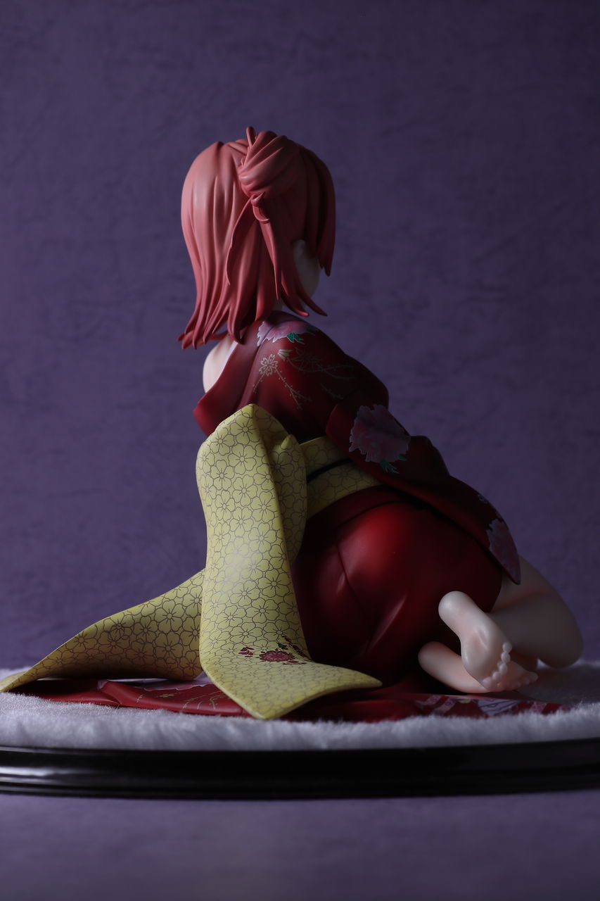 由比ヶ浜結衣 着物Ver.1/6 フィギュアレビュー : 雪の降る空に