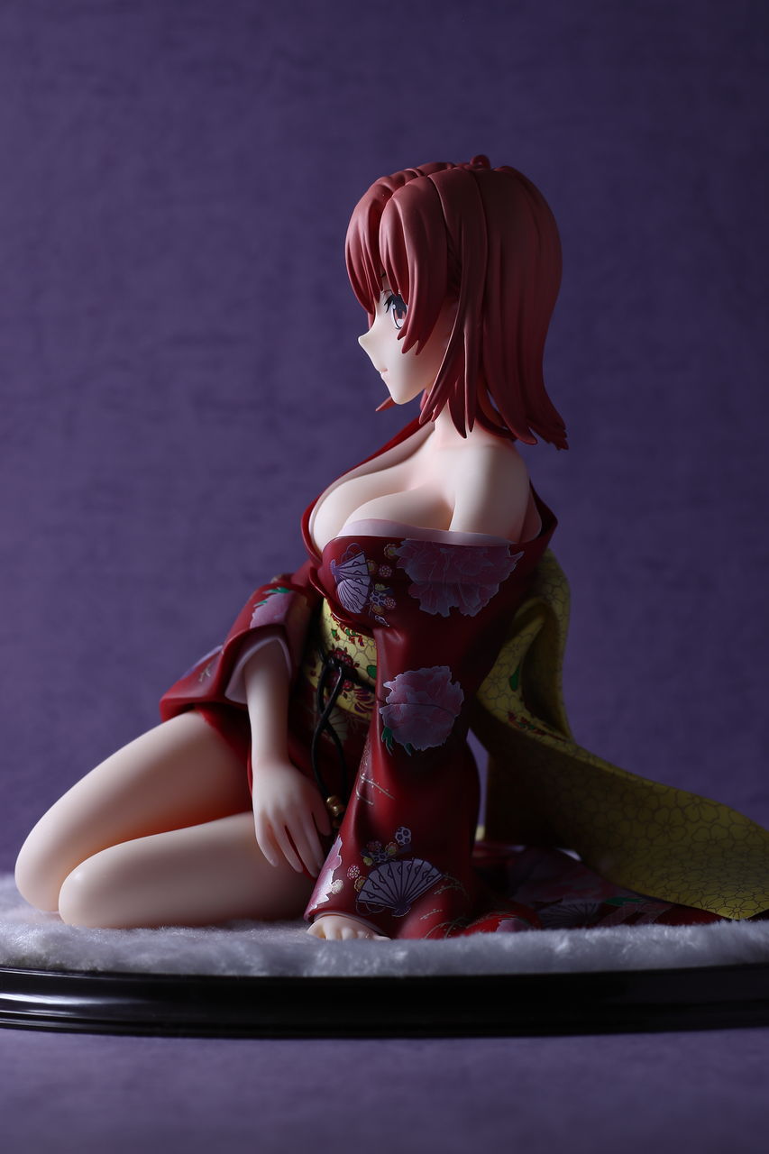 由比ヶ浜結衣 着物Ver.1/6 フィギュアレビュー : 雪の降る空に