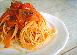 ■トマトパスタ■