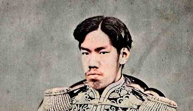 明治天皇さんをカラーにした結果 昔の写真カラーにした結果