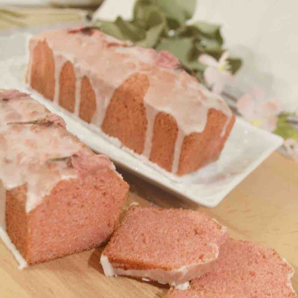 桜のパウンドケーキ フードコーディネーターのレシピ帳 子育て日記 Yukitchenご飯