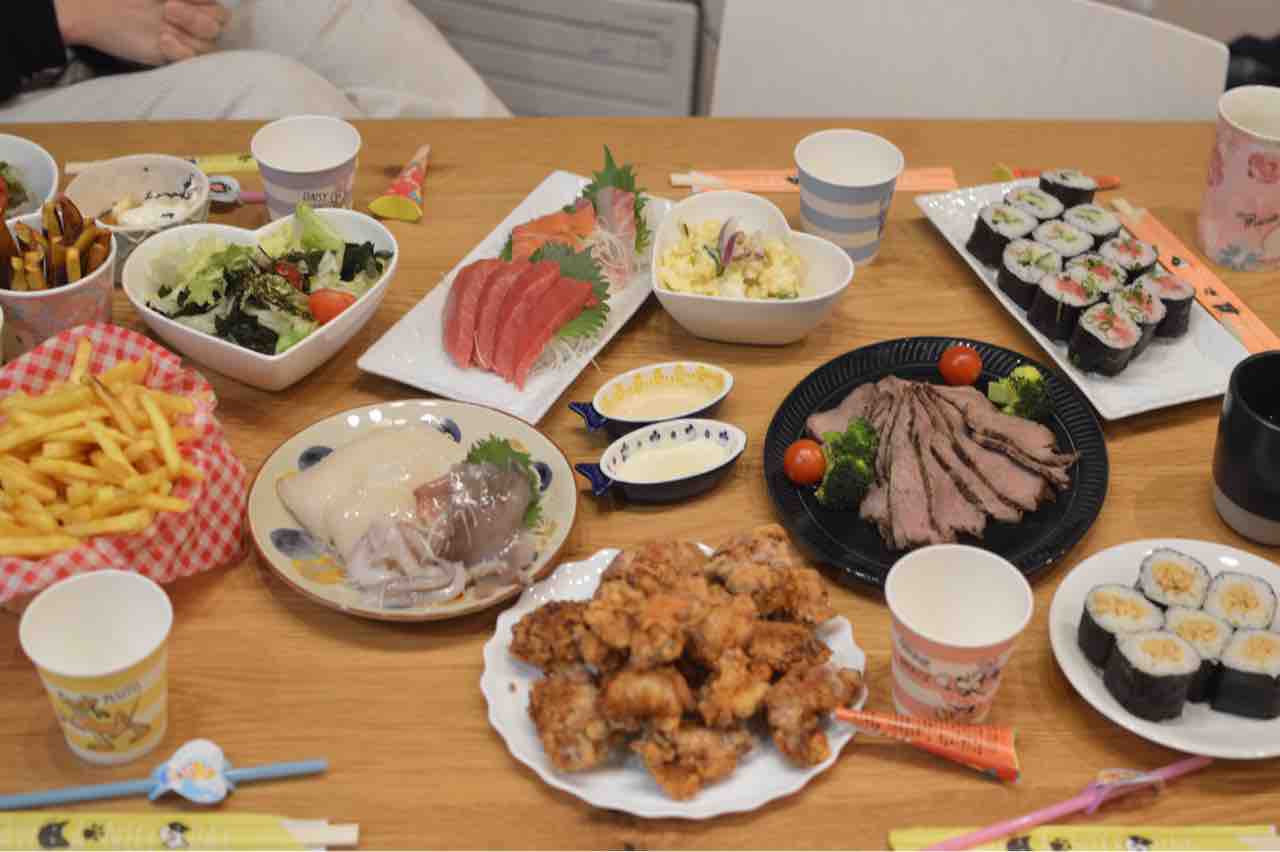 娘 4歳バースデーパーティー フードコーディネーターのレシピ帳 子育て日記 Yukitchenご飯