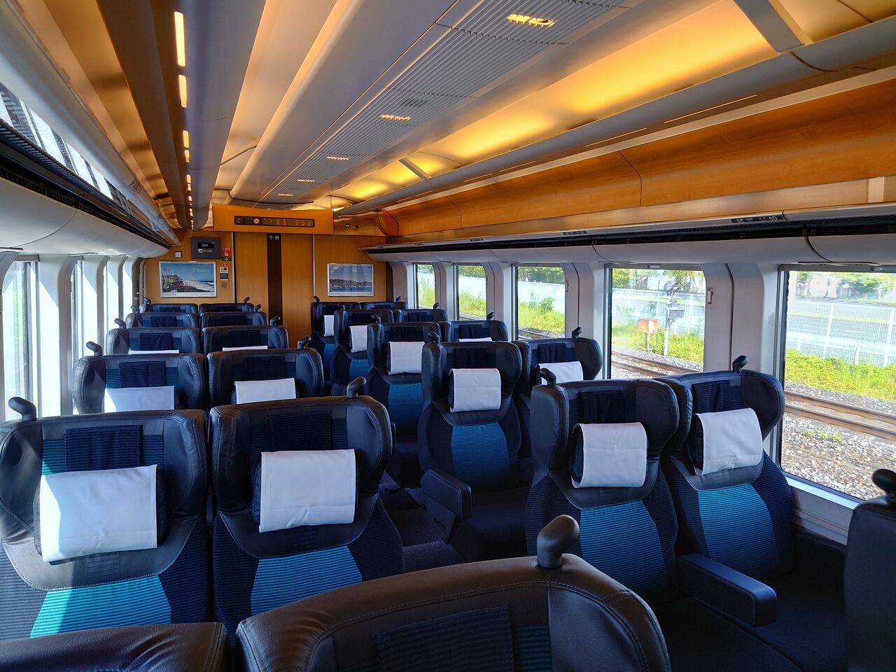 E257系2000番台 グリーン席 : 雪うさぎの車内趣味