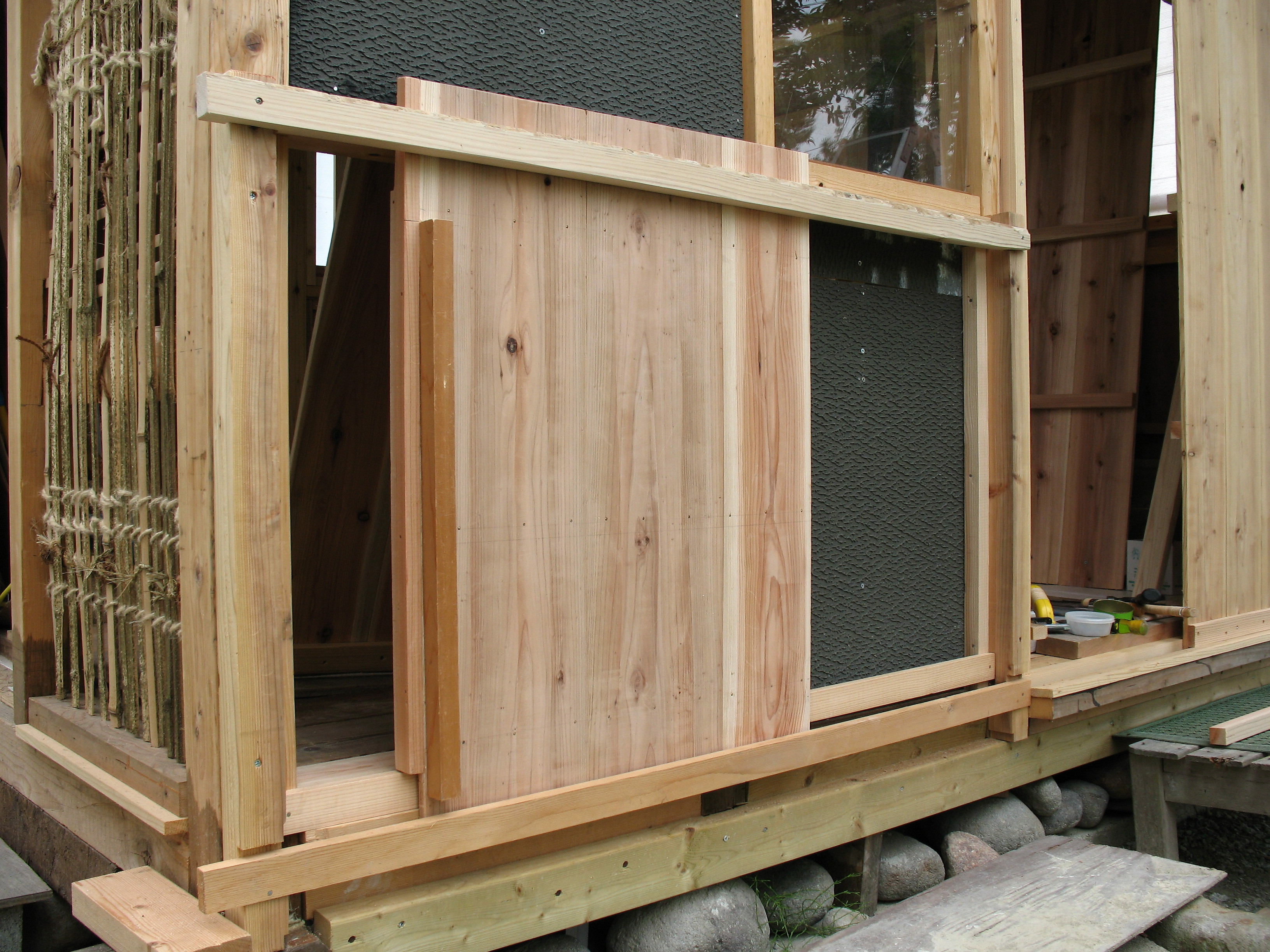 茶室 もどき の建設 その１５ 汐まねきの独り言