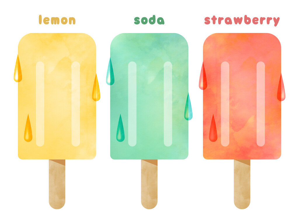 アイス イラスト ユックリッピ 絵本の木 ビオトープ