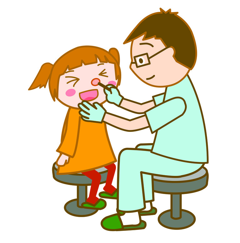 インフルエンザの検査の絵描きました ユックリッピ 絵本の木 ビオトープ