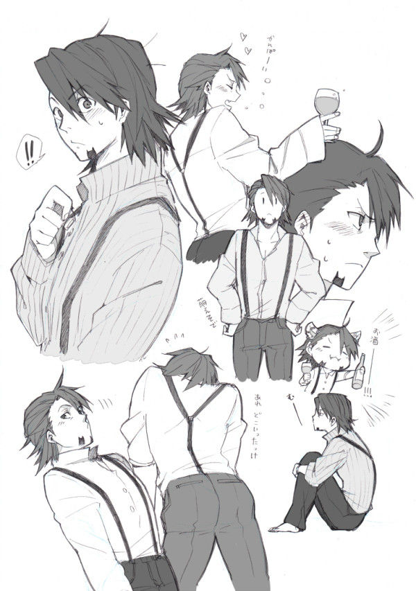 絵描きさん ホームズの萌え袖とサスペンダーを おじさんに着せてみた 話題の画像祭り Funny Image 絵描きさん ホームズの萌え袖とサスペンダーを おじさんに着せてみた 話題の画像祭り Funny Image