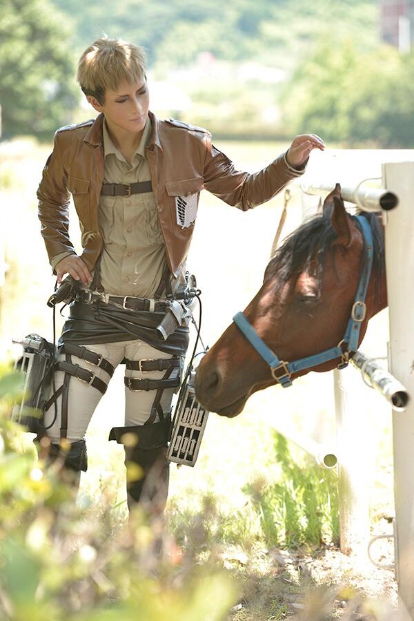 コスプレ 進撃の巨人 ジャン キルシュタイン 麗華 話題の画像祭り Funny Image