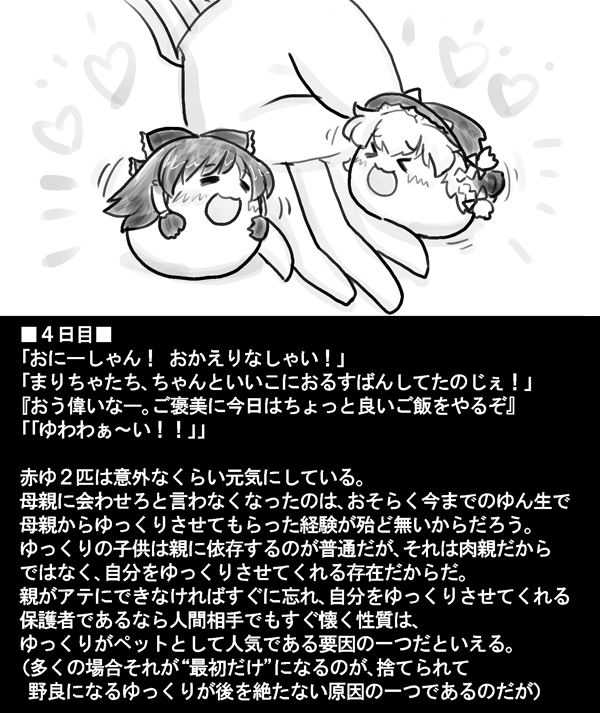 まりちゃ流し 母れいむと契約してみた 中編 ゆっくりプレイス