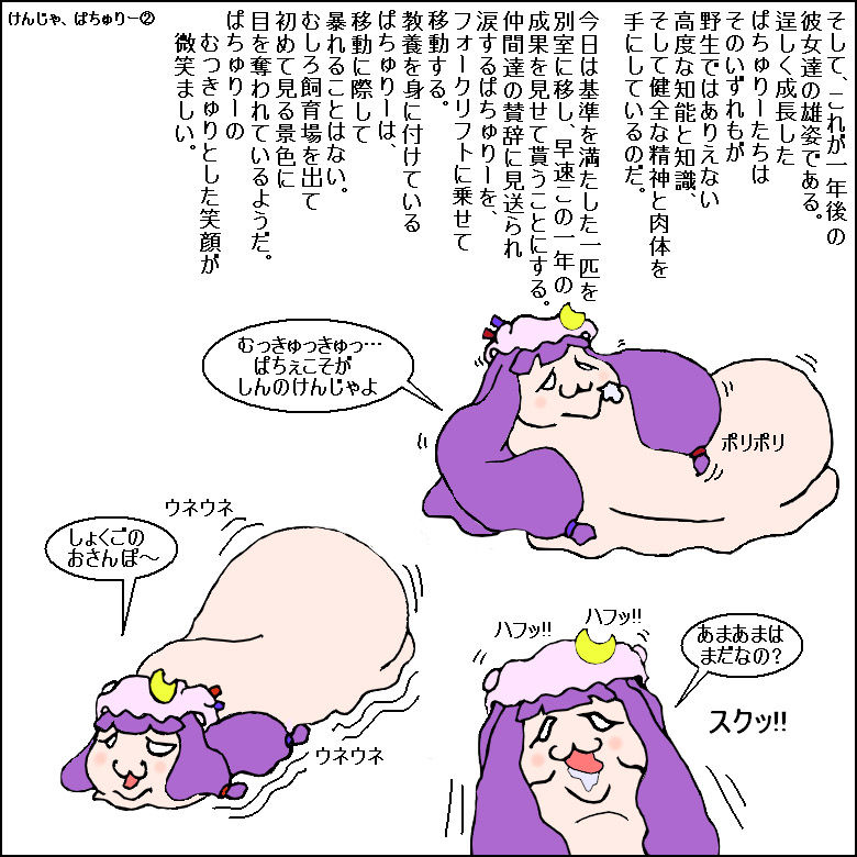 けんじゃ ぱちゅりー ゆっくり ゆんやーの森 けんじゃ ぱちゅりー ゆっくり ゆんやーの森