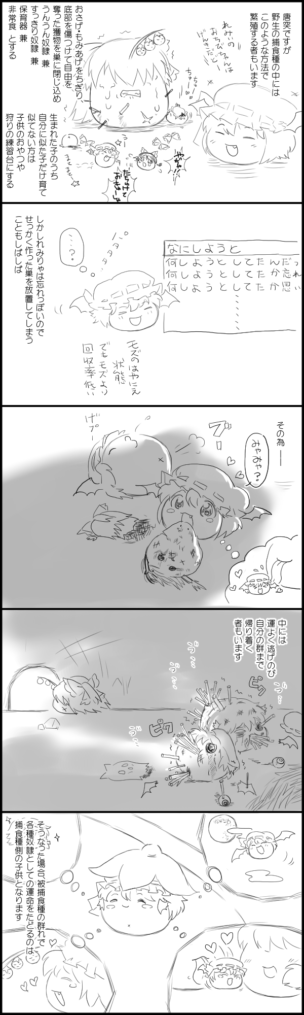 夏休みの自由研究 ゆっくり ゆんやーの森