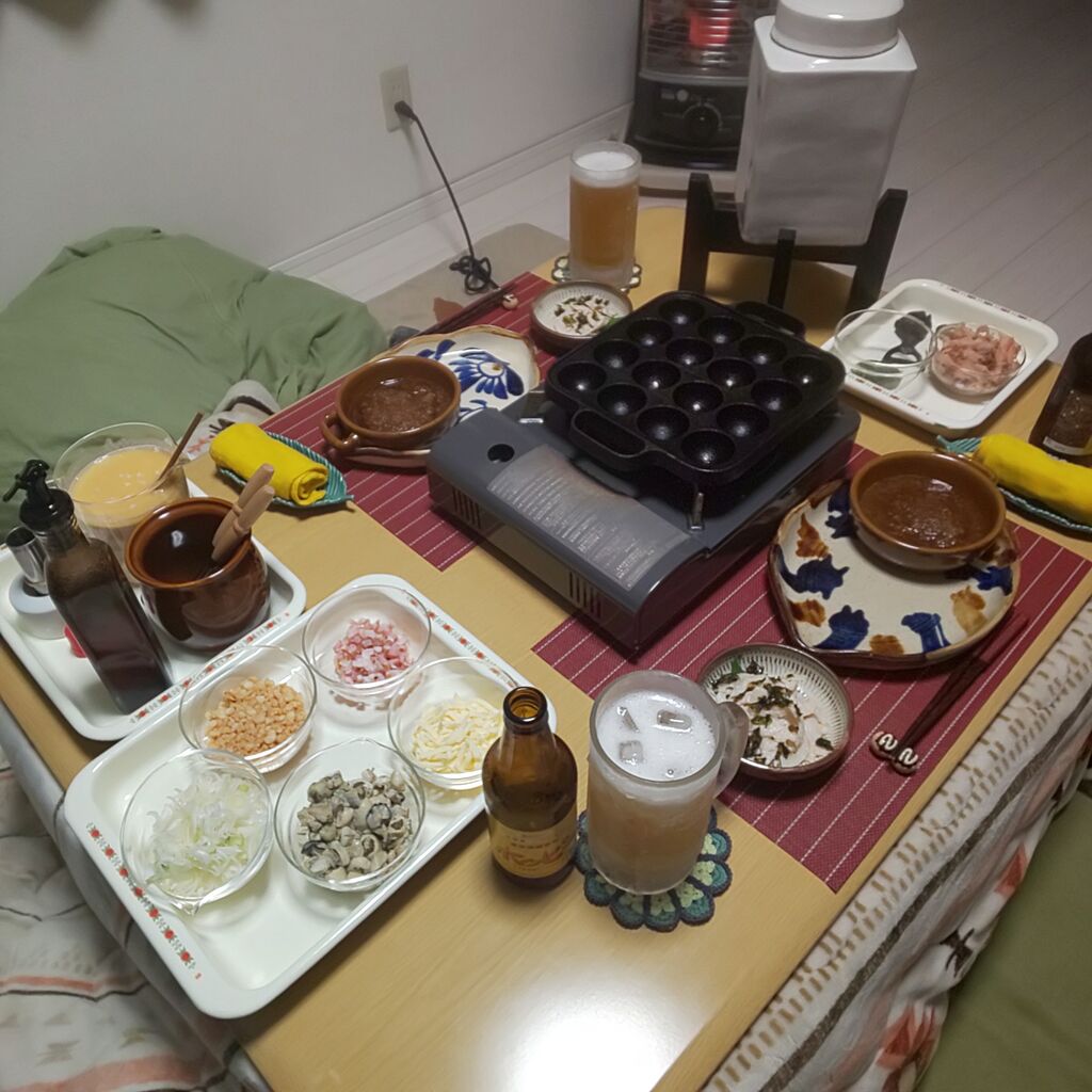 ゆこぶーの食いしん坊万歳 脱水牡蠣のたこ焼き No12