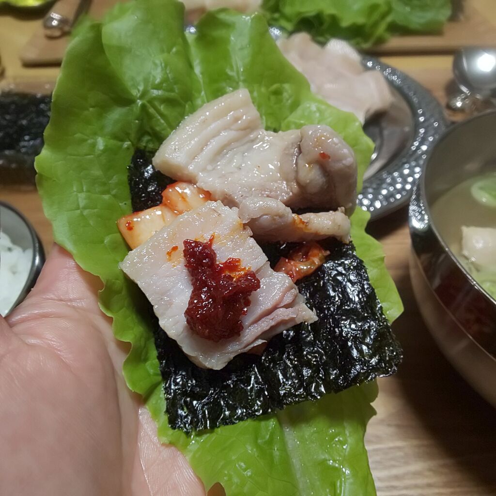 ゆこぶーの食いしん坊万歳 韓国料理 ポッサム