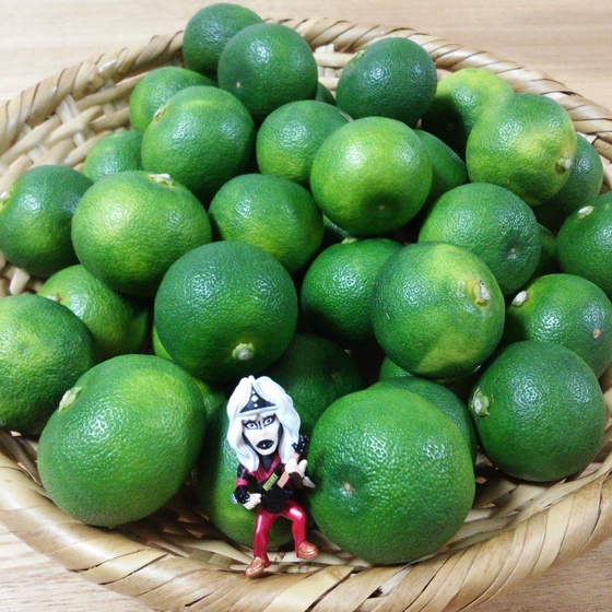 ゆこぶーの食いしん坊万歳 : 徳島産スダチ