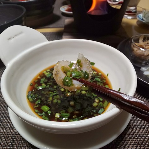 ゆこぶーの食いしん坊万歳 魚 イラ料理 ナマコのしゃぶしゃぶ