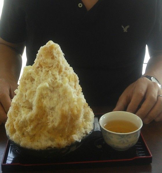 ゆこぶーの食いしん坊万歳 愛知県岡崎市和菓子 葵園 かき氷